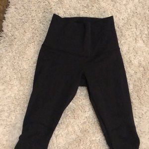 Lululemon stirrup leggings black